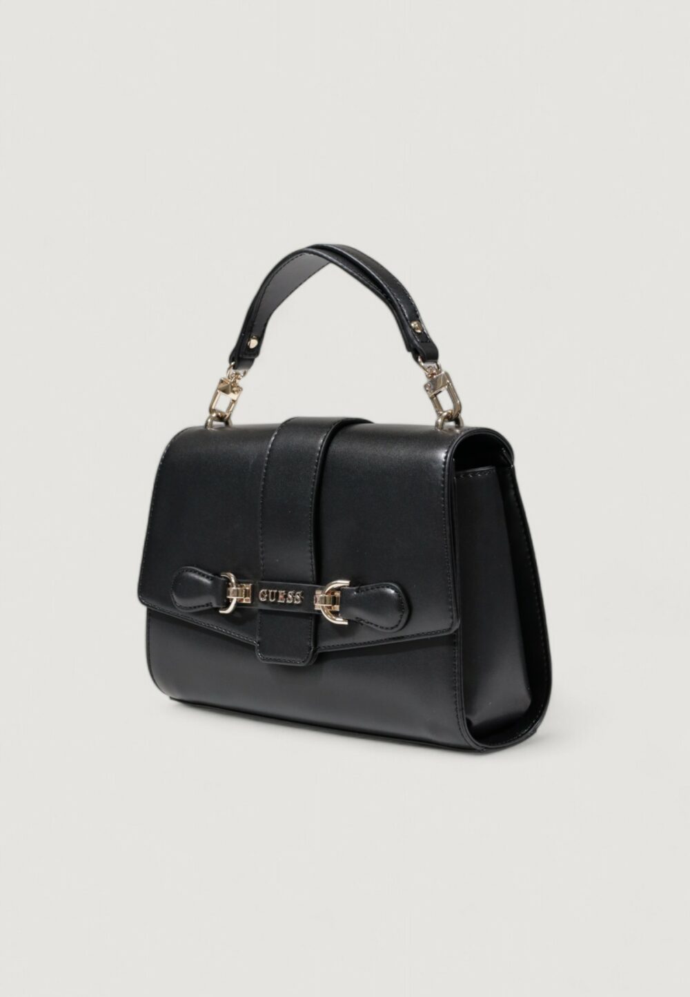 Borsa Guess NOLANA TOP HANDLE FLAP Nero - Foto 2