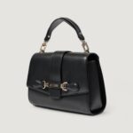 Borsa Guess NOLANA TOP HANDLE FLAP Nero - Foto 2