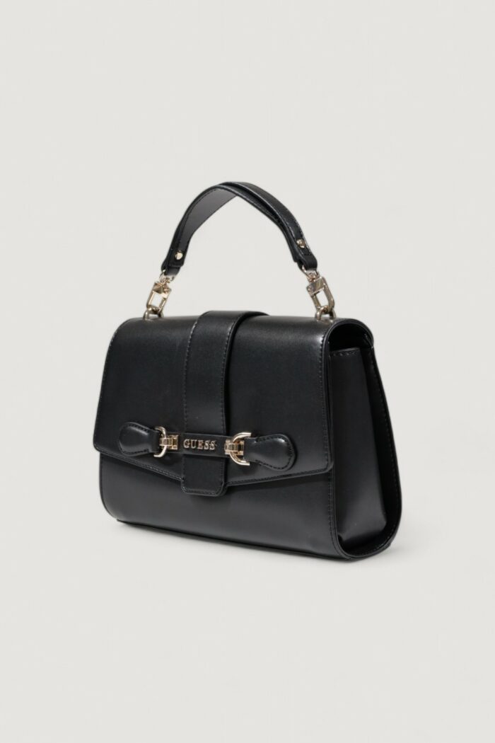 Borsa Guess NOLANA TOP HANDLE FLAP Nero