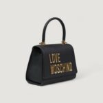 Borsa Love Moschino  Black gold - Foto 4