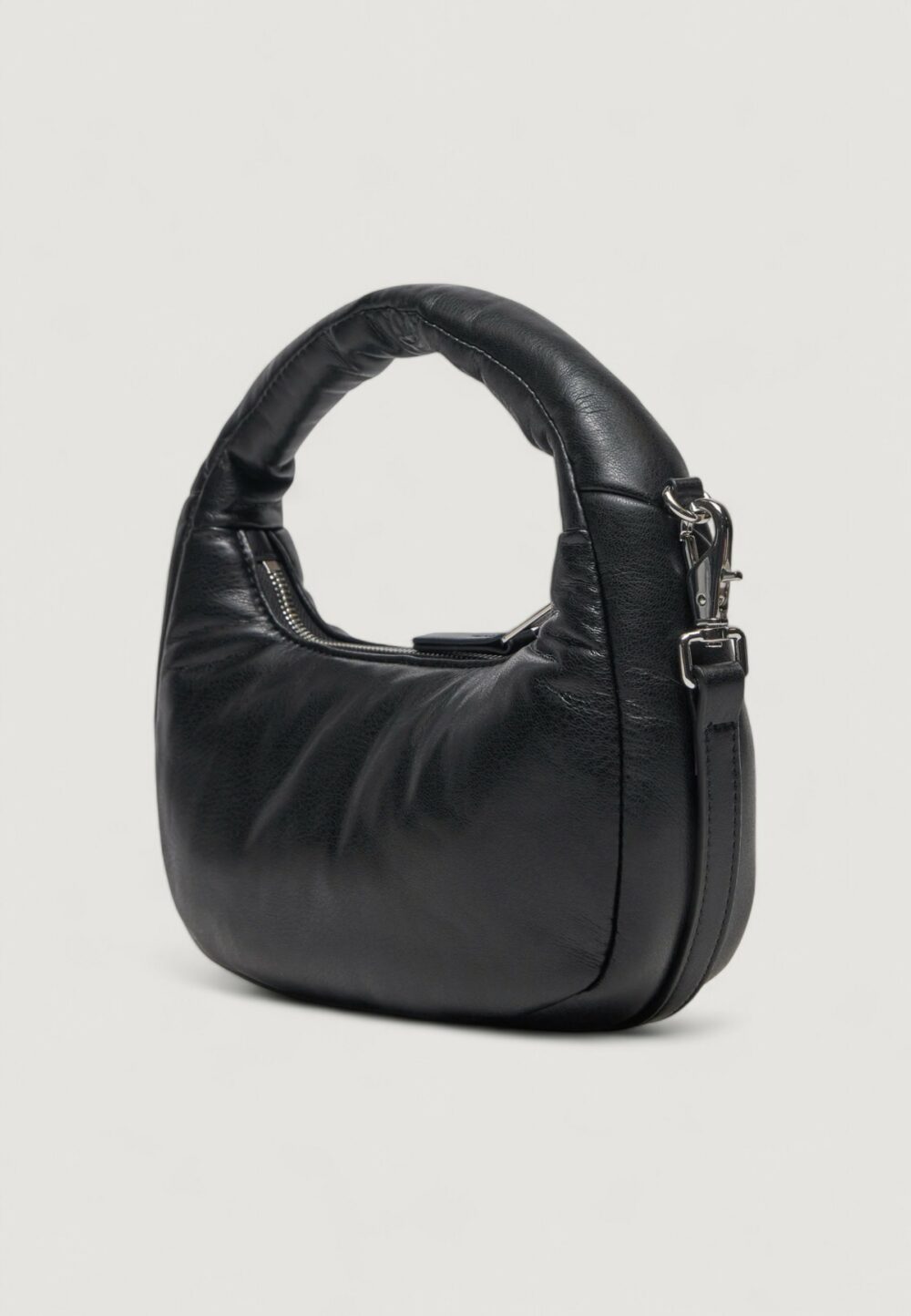 Borsa Tommy Hilfiger Jeans TJW PILLOW MINI HOBO Nero - Foto 2