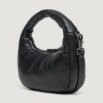 Borsa Tommy Hilfiger Jeans TJW PILLOW MINI HOBO Nero - Foto 2