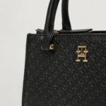 Borsa Tommy Hilfiger TH ETERNITY MICRO TOTE MONO Nero - Foto 2