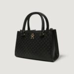 Borsa Tommy Hilfiger TH ETERNITY MICRO TOTE MONO Nero - Foto 5