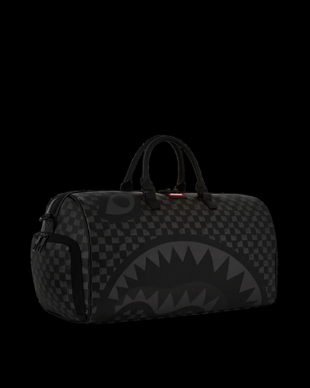 Borsone Sprayground HANGOVER DRIP CHECK DUFFLE Nero - Foto 3