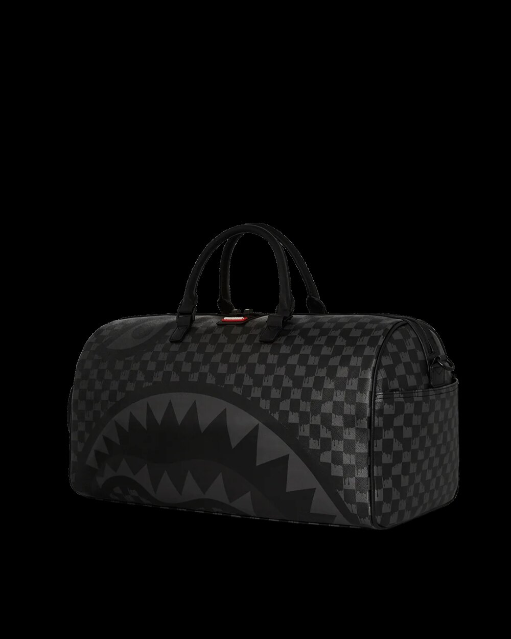 Borsone Sprayground HANGOVER DRIP CHECK DUFFLE Nero - Foto 5