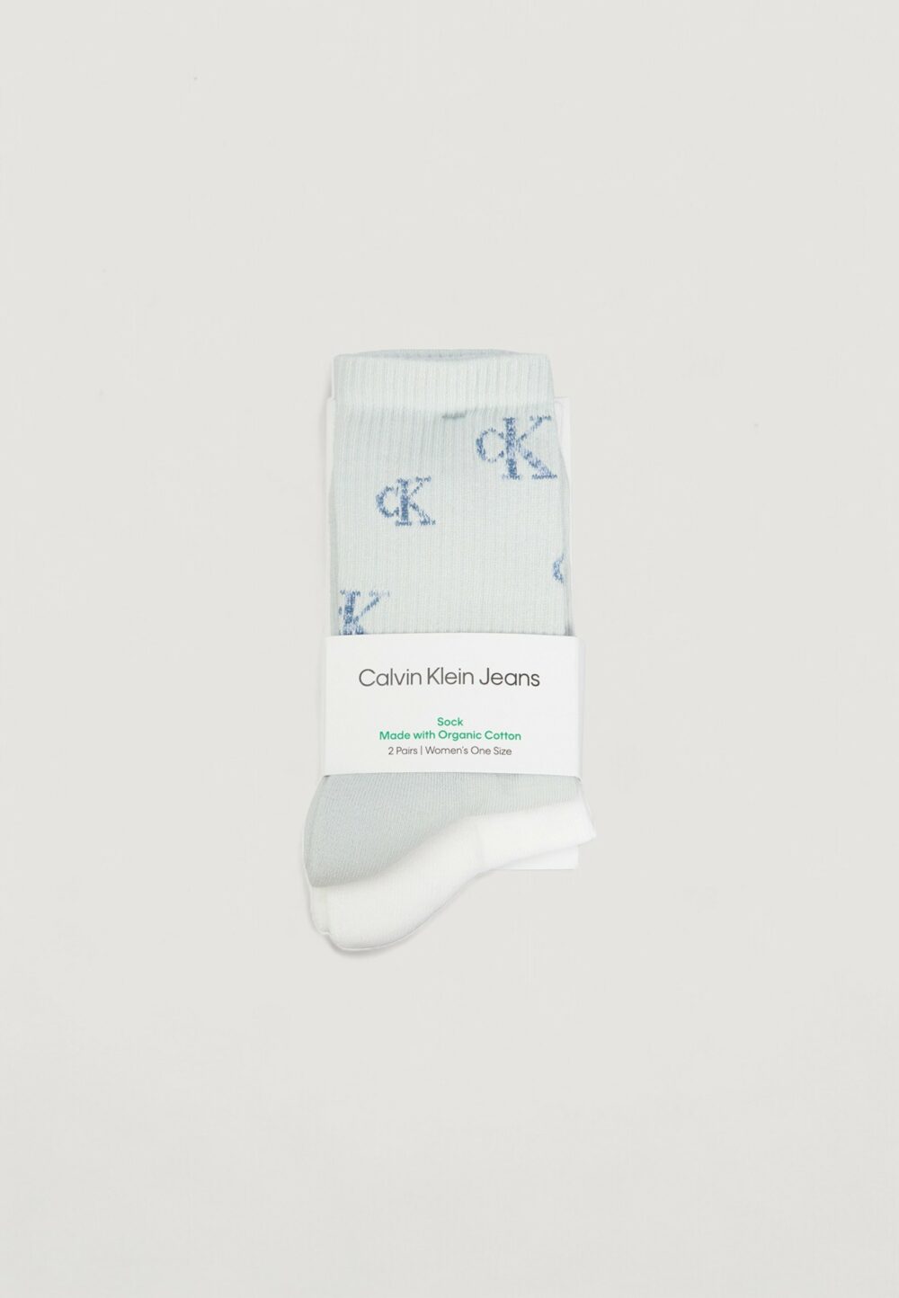 Calzini Calvin Klein SOCK 2P RUNFREE LOGO Celeste - Foto 1