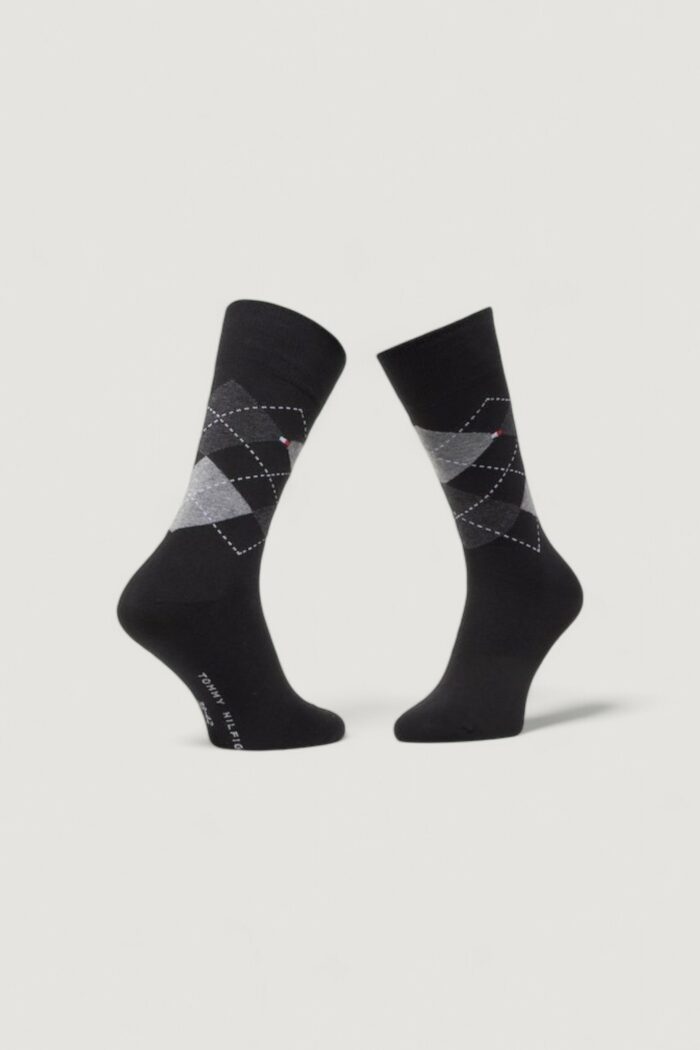 Calzini Lunghi Tommy Hilfiger SOCK CHECK Nero