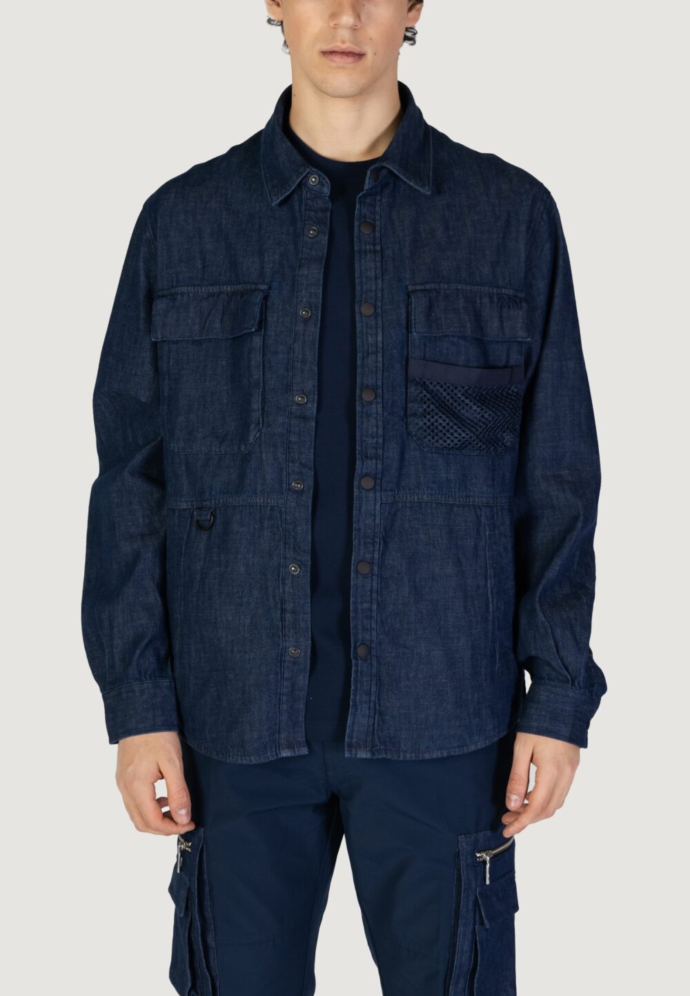 Camicia manica lunga Antony Morato REGULAR FIT Denim - Foto 1