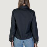 Camicia manica lunga Jacqueline de Yong JDYMIMI L/S CUTOUT SHIRT WVN Nero - Foto 4