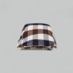 Cappello con visiera Aquascutum CLUB CHECK FLAT CAP Beige - Foto 1