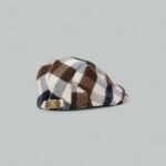 Cappello con visiera Aquascutum CLUB CHECK FLAT CAP Beige - Foto 4