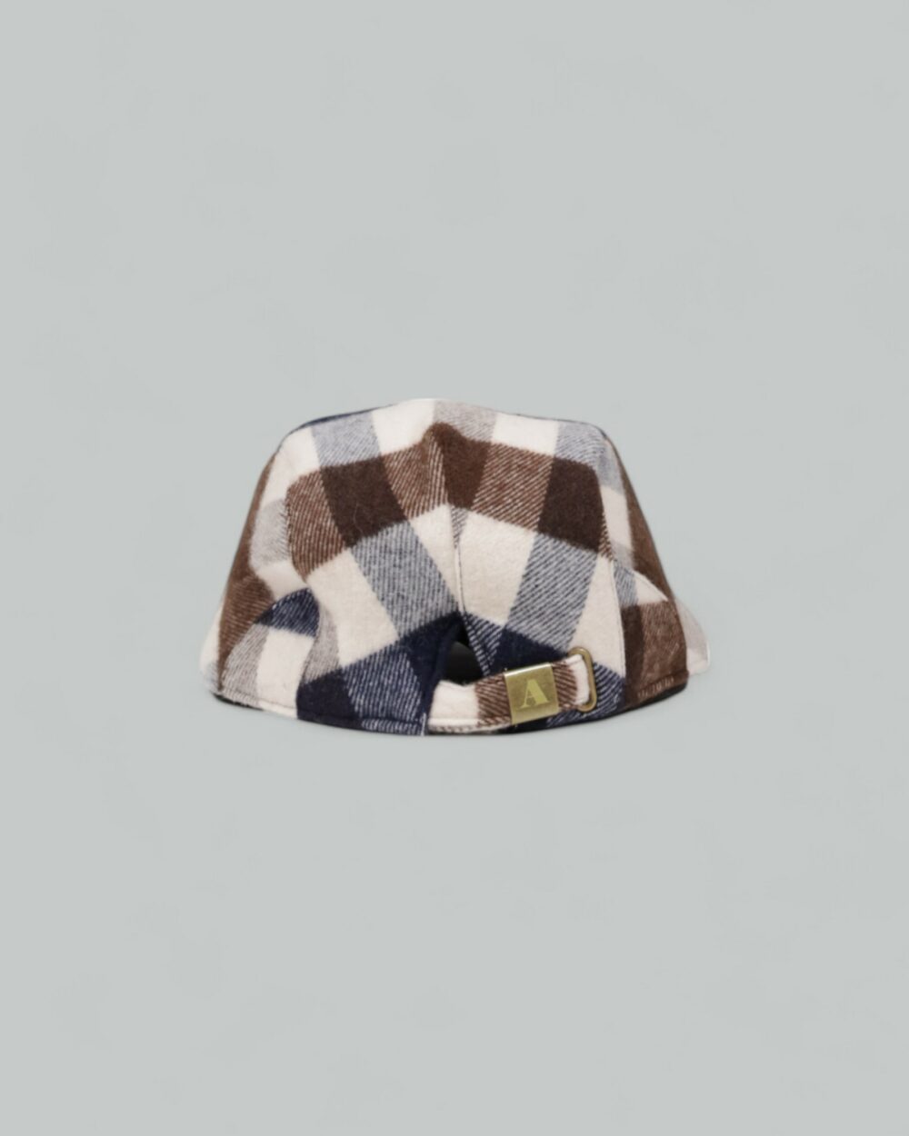 Cappello con visiera Aquascutum CLUB CHECK FLAT CAP Beige - Foto 5