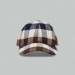 Cappello con visiera Aquascutum CLUB CHECK BASEBALL CAP Beige - Rosso - Foto 1