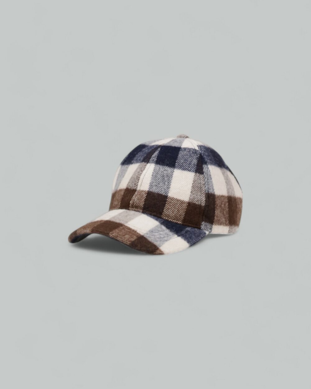 Cappello con visiera Aquascutum CLUB CHECK BASEBALL CAP Beige - Rosso - Foto 2