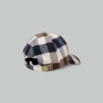 Cappello con visiera Aquascutum CLUB CHECK BASEBALL CAP Beige - Rosso - Foto 4