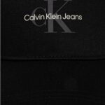 Cappello con visiera Calvin Klein Jeans MONO LOGO PRINT Nero - Foto 2