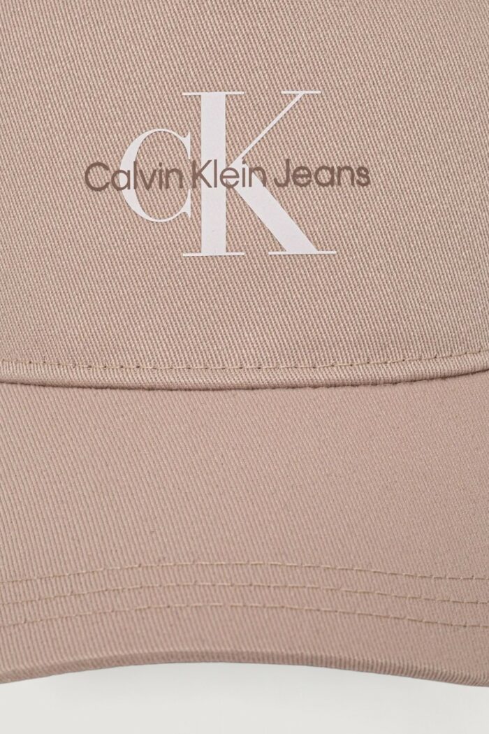 Cappello con visiera Calvin Klein MONO LOGO PRINT Rosa