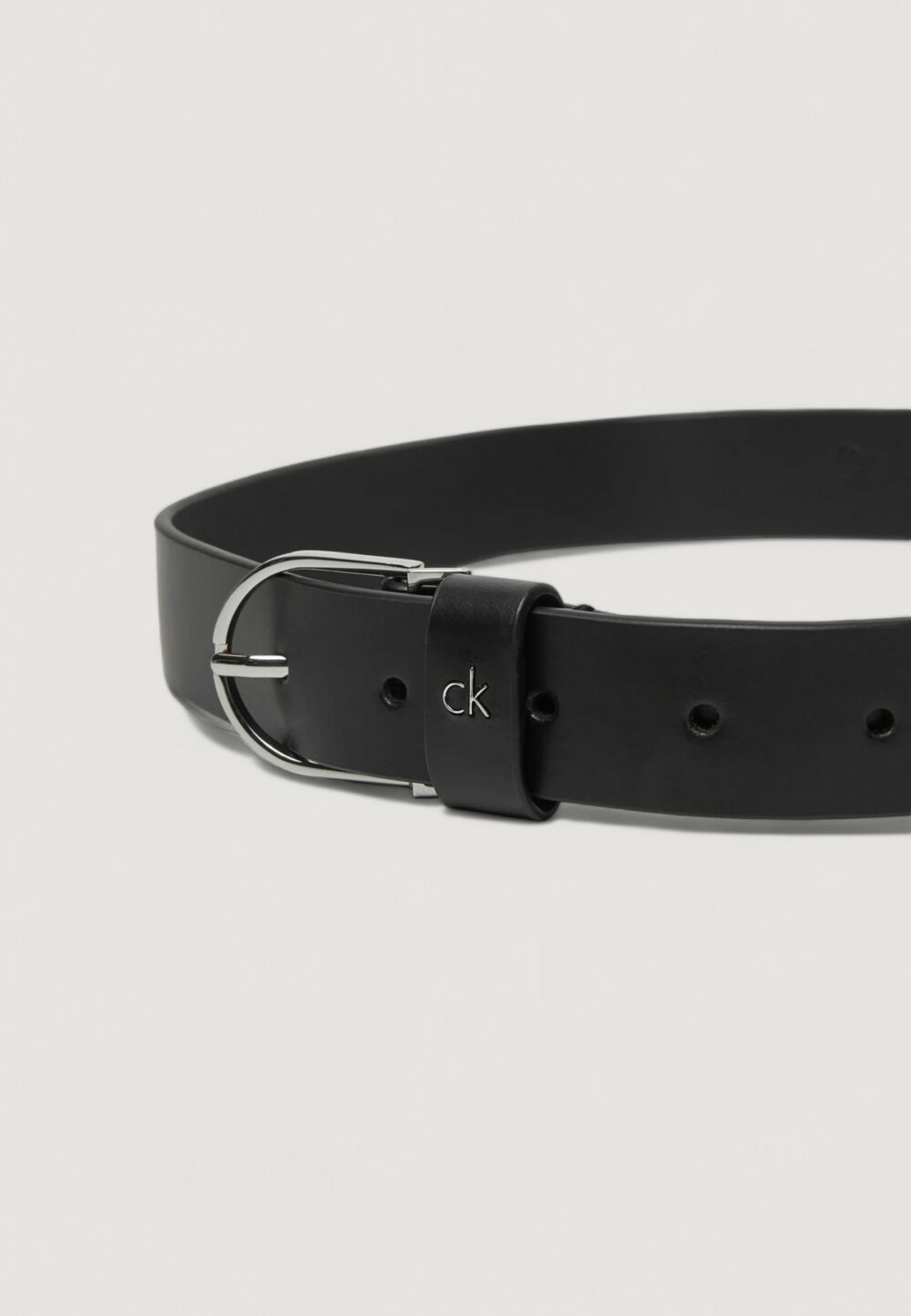 Cinta Calvin Klein CK METAL LOOP RND BUCKLE 3.0 Nero - Foto 3