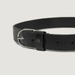 Cinta Calvin Klein CK METAL LOOP RND BUCKLE 3.0 Nero - Foto 3