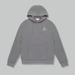 Felpa con cappuccio Aquascutum ACTIVE SMALL LOGO RAGLAN HOODIE Antracite - Foto 1