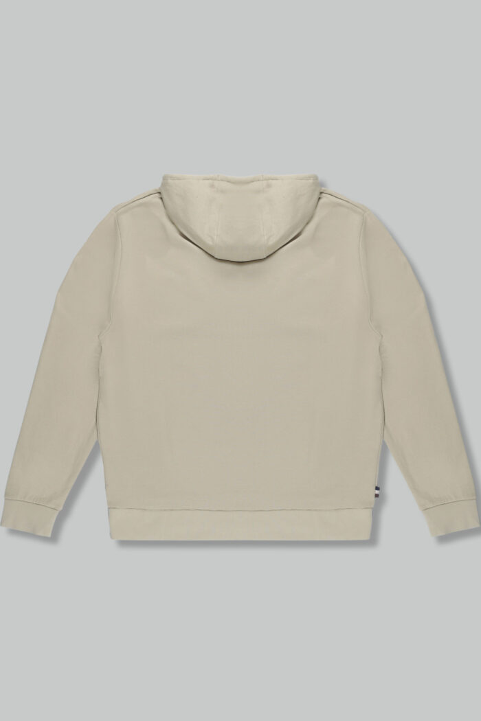 Felpa con cappuccio Aquascutum ACTIVE BIG LOGO HOODIE Beige