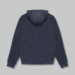 Felpa con cappuccio Aquascutum ACTIVE PATCH FZ RAGLAN HOODIE Blu - Foto 2