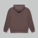 Felpa con cappuccio Aquascutum ACTIVE SMALL LOGO FZ HOODIE Marrone - Foto 2