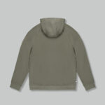 Felpa con cappuccio Aquascutum ACTIVE BIG LOGO RAGLAN HOODIE Verde Oliva - Foto 2