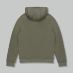 Felpa con cappuccio Aquascutum ACTIVE SMALL LOGO RAGLAN HOODIE Verde Oliva - Foto 3