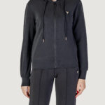 Felpa con cappuccio Guess Active OLYMPE FULL ZIP Nero - Foto 1