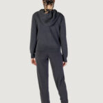 Felpa con cappuccio Guess Active OLYMPE FULL ZIP Nero - Foto 5