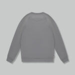 Felpa senza cappuccio Aquascutum ACTIVE BIG LOGO RAGLAN Antracite - Foto 2