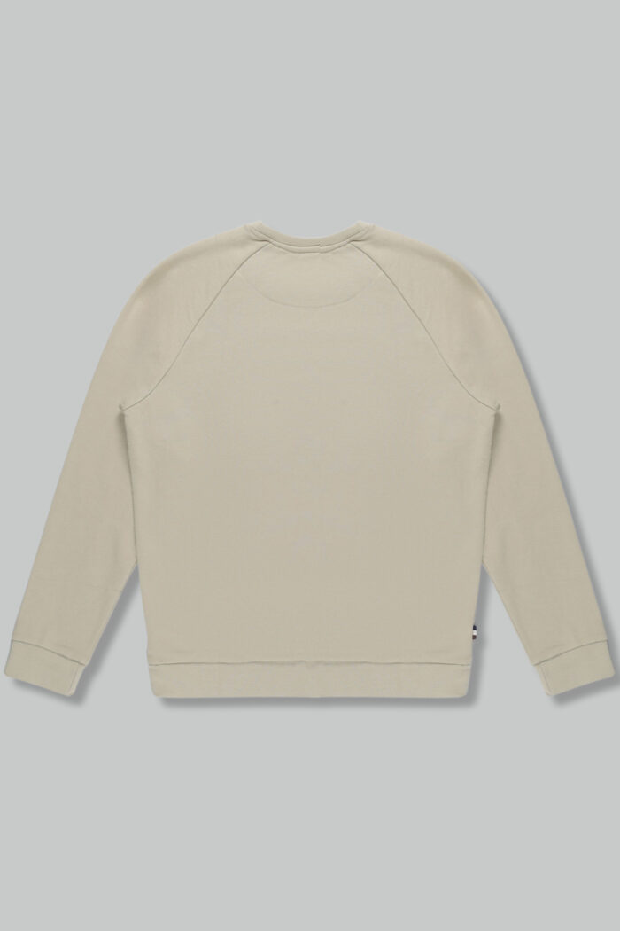 Felpa senza cappuccio Aquascutum ACTIVE BIG LOGO RAGLAN Beige