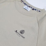 Felpa senza cappuccio Aquascutum ACTIVE SMALL LOGO RAGLAN Beige - Foto 2