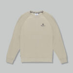 Felpa senza cappuccio Aquascutum ACTIVE SMALL LOGO RAGLAN Beige - Foto 1