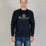 Felpa senza cappuccio Aquascutum ACTIVE BIG LOGO RAGLAN Blu - Foto 1