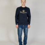 Felpa senza cappuccio Aquascutum ACTIVE BIG LOGO RAGLAN Blu - Foto 2