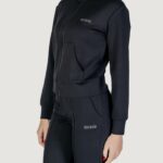 Felpa senza cappuccio Guess Active GELSEY FULL ZIP Nero - Foto 2