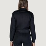 Felpa senza cappuccio Guess Active GELSEY FULL ZIP Nero - Foto 4