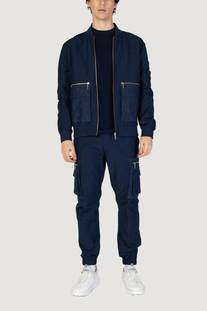 Giacchetto Antony Morato REGULAR FIT WITH EMBROIDERY LOGO Blu