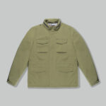 Giacchetto Aquascutum HYDRO ACTIVE FIELD JACKET Verde Oliva - Foto 1