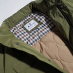 Giacchetto Aquascutum HYDRO ACTIVE FIELD JACKET Verde Oliva - Foto 4