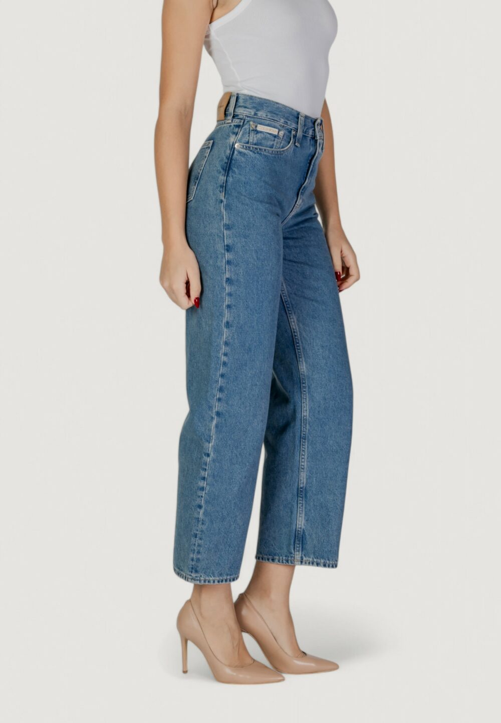 Jeans mom Calvin Klein Jeans BARREL Denim - Foto 3