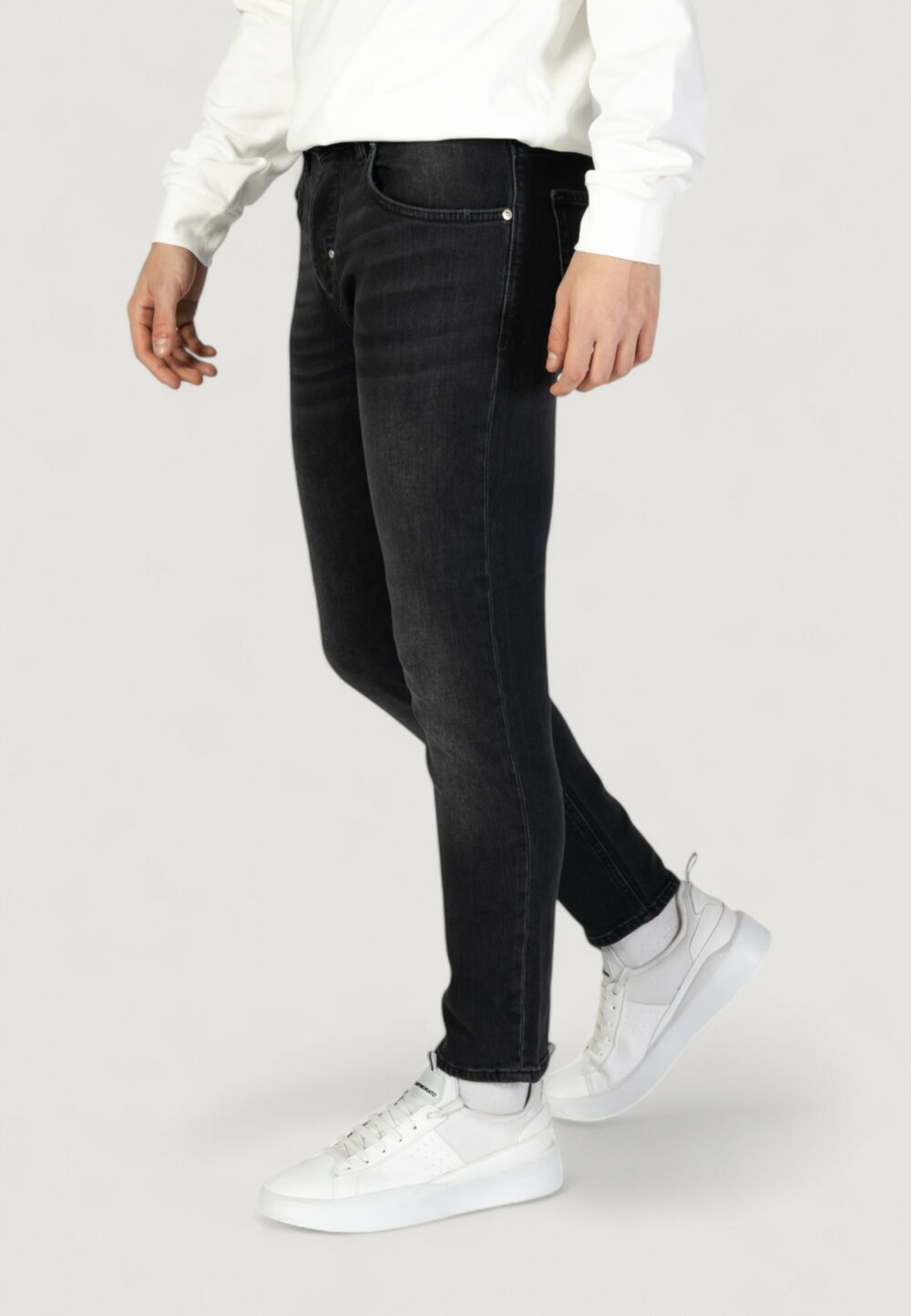 Jeans slim Antony Morato ARGON ANKLE LENGHT FIT Nero - Foto 2