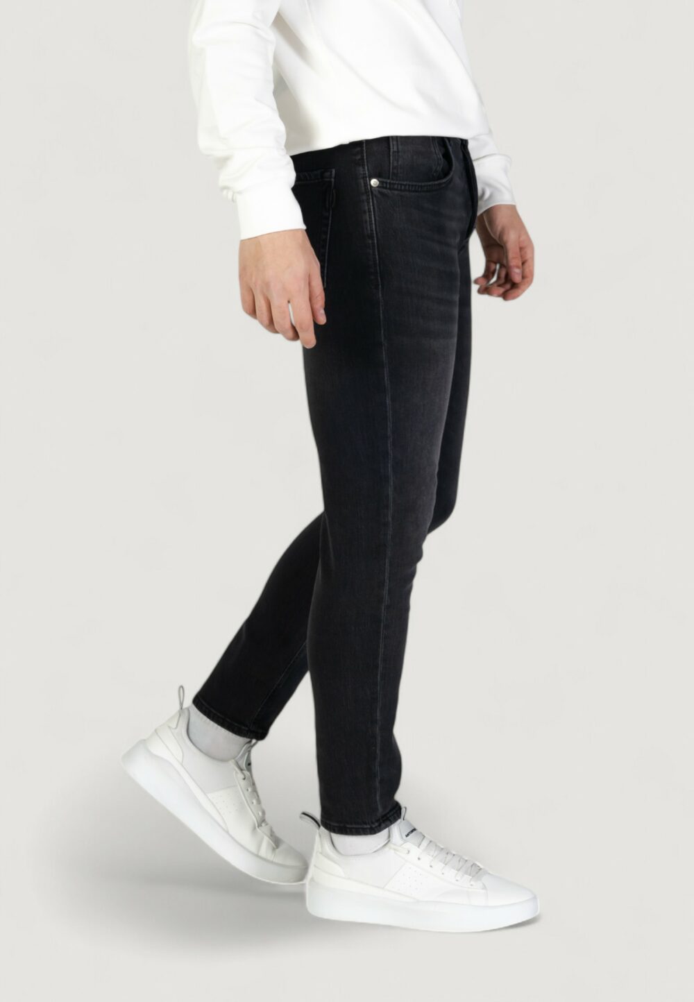 Jeans slim Antony Morato ARGON ANKLE LENGHT FIT Nero - Foto 3