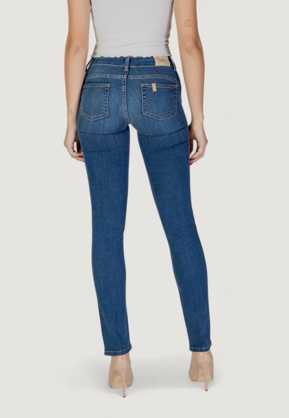 Jeans slim Liu-Jo B.UP MAGNETIC REG.W. Blue Denim - Foto 2