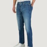 Jeans Tapered Replay  Denim - Foto 3