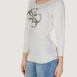 Maglia Guess EMERIE 4G LOGO BAT Bianco - Foto 2