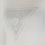 Maglia Guess LS TRIANGLE LOGO ELI Bianco - Foto 5